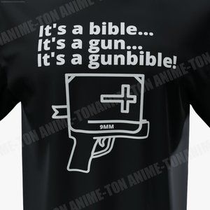 Gunbible Tshirt - Humor - Cotton - Unisex